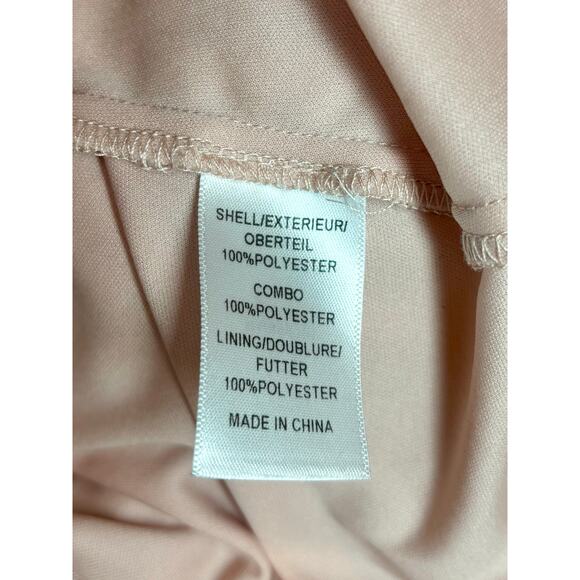 Hailey Logan Blush Pink Mini Flow Dress Size 7/8 - Picture 5 of 5